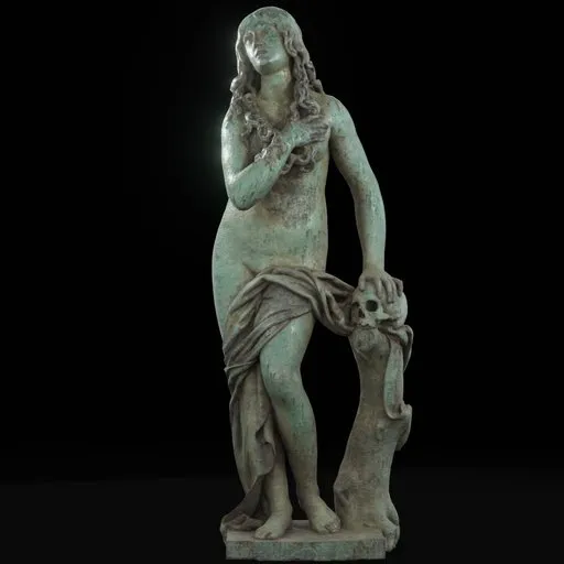 statue of Vs Mary Magdalene