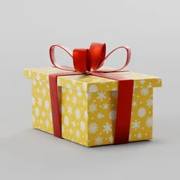 Yellow Gift Box
