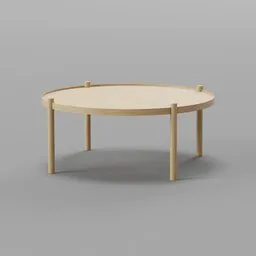 Swedish woody table