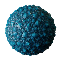 Blue crystal