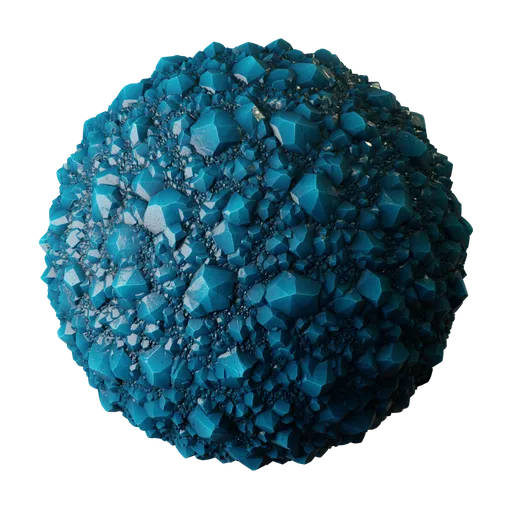 Blue crystal