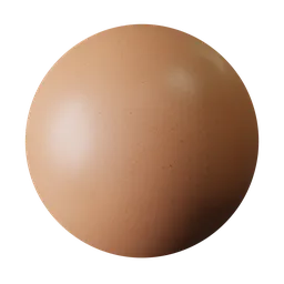High-quality PBR egg texture for 3D modeling in Blender, ideal for realistic food rendering.