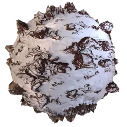 Snowy Mountain Rock