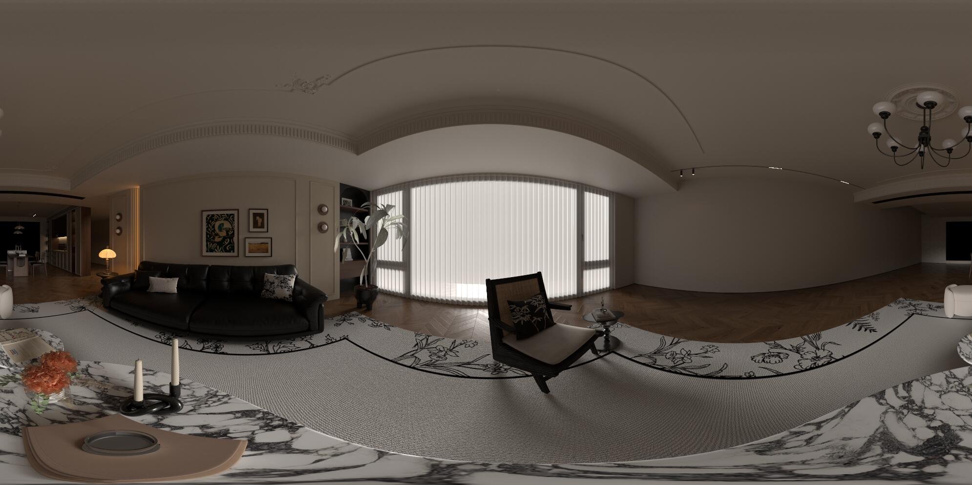 Living Room | Interiors HDRis | BlenderKit