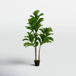Faux Fiddle Leaf Fig Tree