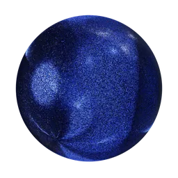 Blue Glitter Material