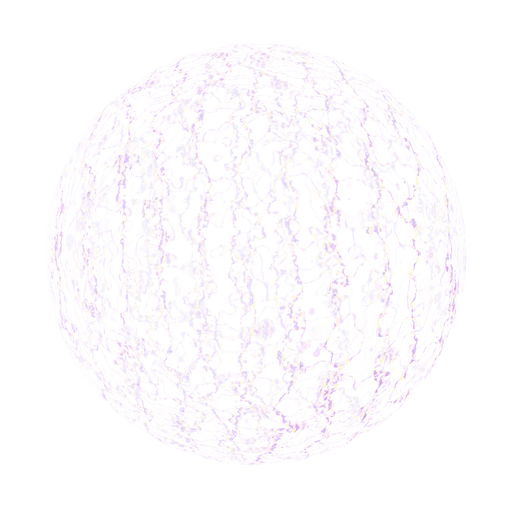 High-resolution PBR FX material preview with intricate patterns and enhanced glow effect for 3D modeling in Blender.