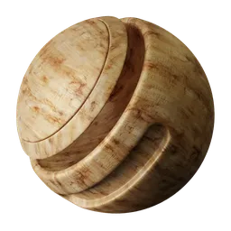 Wood Knotted Light