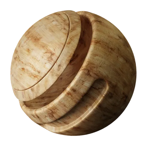 Wood Knotted Light