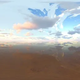 Colorful infinite sky