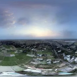 Aerial View of Rural Landscapes
