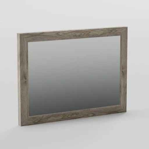 Wooden Frame Mirror