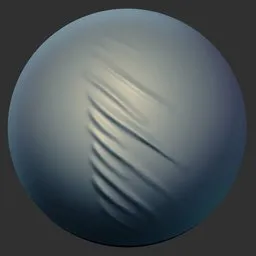 ER Fabric Brush 38 sculpting tool for creating realistic fabric wrinkles in Blender 3D models.