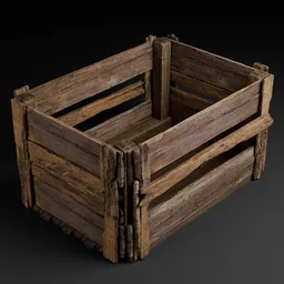 MK Wooden crate 003