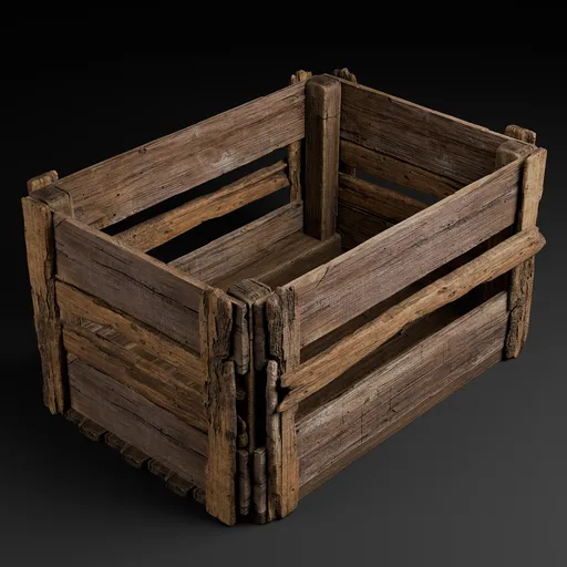 MK Wooden crate 003