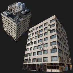 Modern Midrise Office Block
