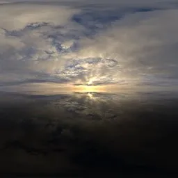 Dramatic Hazy Sunset Pure