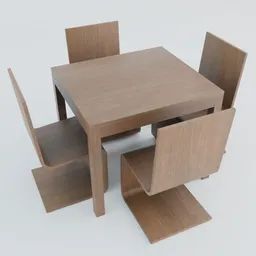 Wooden table
