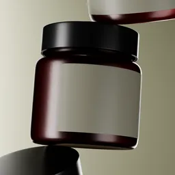 Cosmetics jar