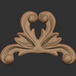 ER_Ornament Brush Rosycrest