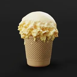 Vanilla Icecream Flat