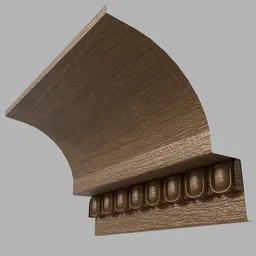 Oak Bead Coving