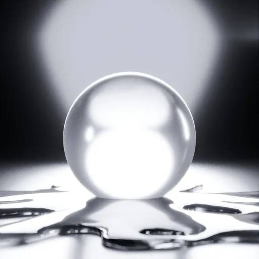 Water drop on the floor