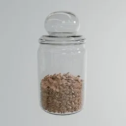Food Gallon Glass Jar