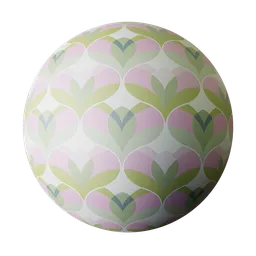 70s Decorative Wallpaper Orchid