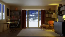 Austere But Cozy - A Way My Workroom Will Never Be