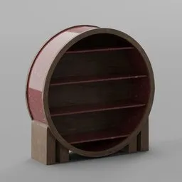 Redshell cabinet