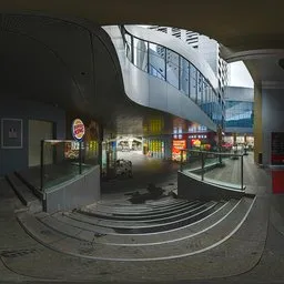 Daytime doorway HDRI