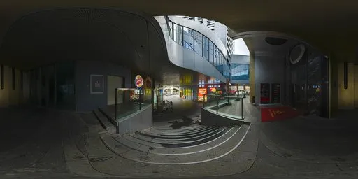 Daytime doorway HDRI
