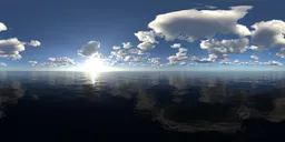 Bluesky sunset yellow light