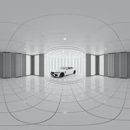 Studio Car Showroom Light HDRi