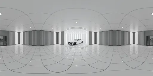 Studio Car Showroom Light HDRi
