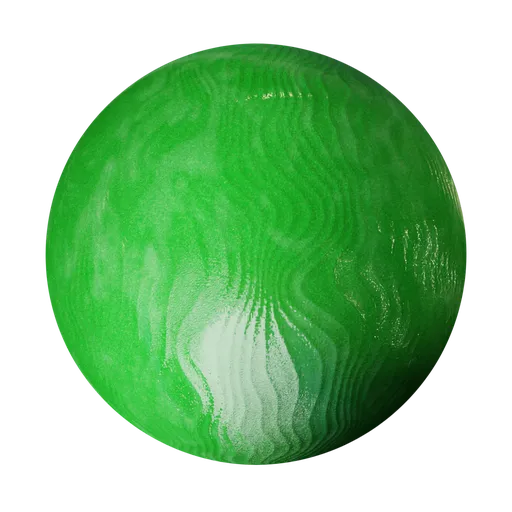 Ceramic green stripes wall