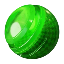 High-quality PBR organic Gleam Flexi Gel material for Blender 3D, procedural and customizable shader.