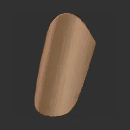 Human Oval Nail