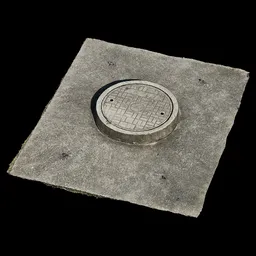 Scan Manhole cover