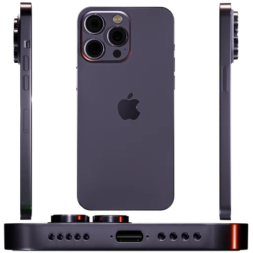 Iphone 15 promax purple