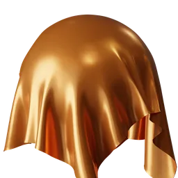 Orange Satin Fabric