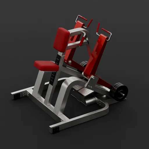 Plate-Loaded Iso-Lateral Seated Machine