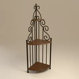 Antique Corner Shelf