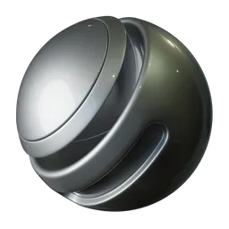 Metallic Silver Car Paint