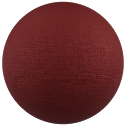 Red Linen Fabric