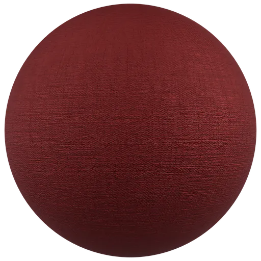 Red Linen Fabric
