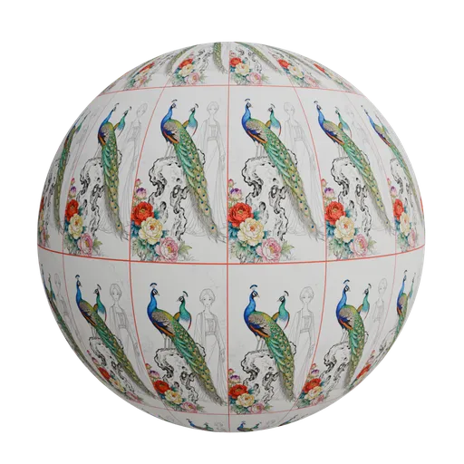Chinese painting wallpaper