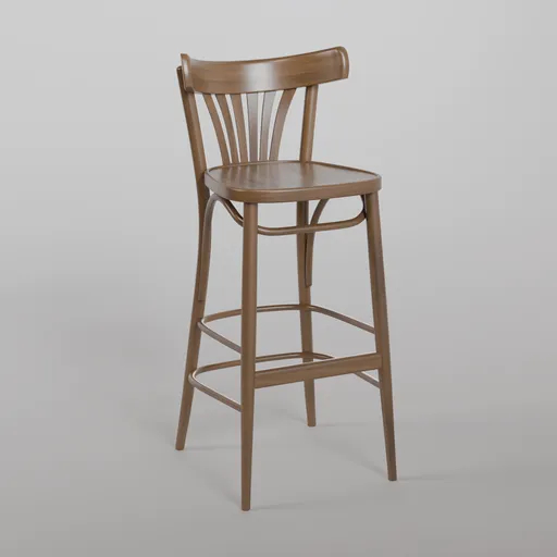56 Barstool B114 - Nougat