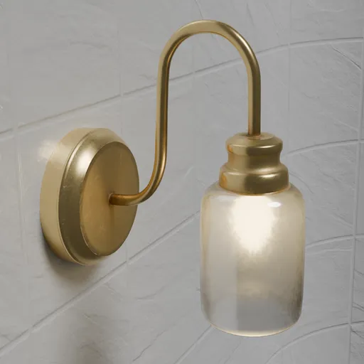 Gold Wall Lamp